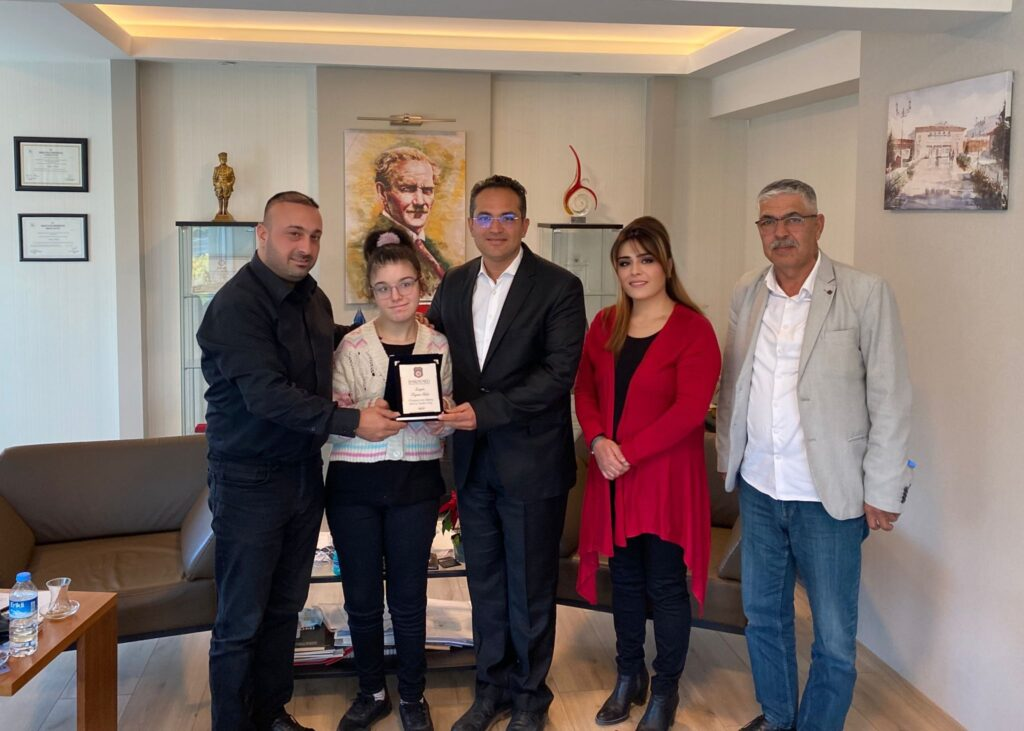 (HABER POİNT) İZTUMED'den Olgun Atila'ya ziyaret