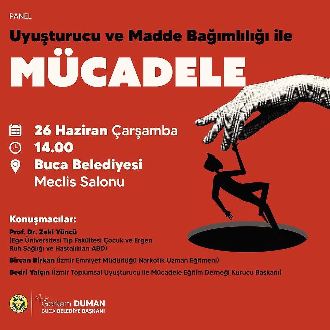 Derneğimiz Buca Belediyesi Meclis Salonunda Bağımlılık İle Mücadele üzerinde Ortak Program Düzenliyor